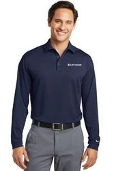 Image of Nike Long Sleeve Dri-FIT Stretch Tech Polo