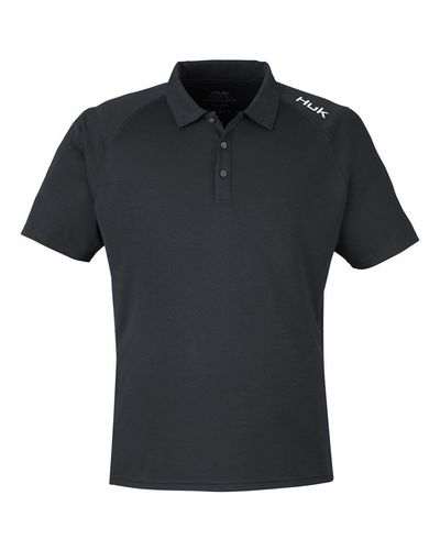 HUK LoPro Solid Performance Polo image thumbnail HUK LoPro Solid Performance Polo image thumbnail