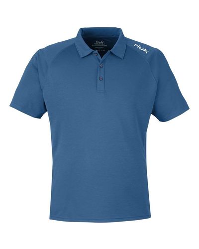 HUK LoPro Solid Performance Polo image thumbnail HUK LoPro Solid Performance Polo image thumbnail
