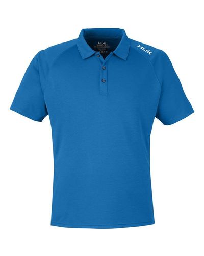 HUK LoPro Solid Performance Polo image thumbnail HUK LoPro Solid Performance Polo image thumbnail