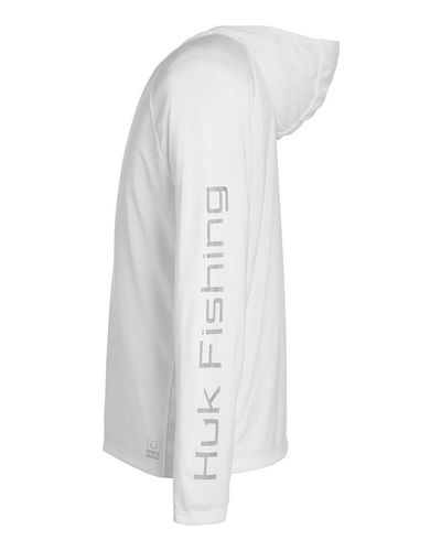 Huk LoPro Pursuit Long Sleeve Hooded T-Shirt image thumbnail