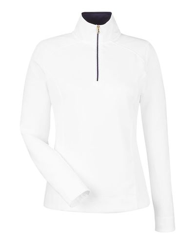 Fairway & Greene Women's Wells Quarter-Zip Tech Pullover image thumbnail