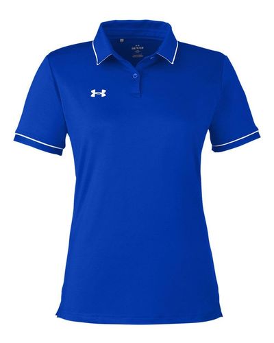 Under Armour Women's Tipped Teams Performance Polo image thumbnail
