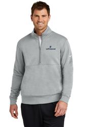 Image of Nike Club Fleece Sleeve Swoosh 1/2-Zip