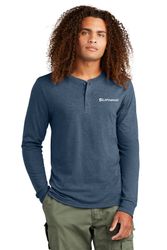Image of District Perfect Tri Long Sleeve Henley
