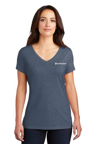 District Women's Perfect Tri V-Neck Tee image thumbnail