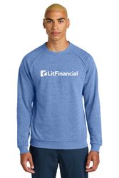Image of District Perfect Tri Fleece Crewneck Sweatshirt