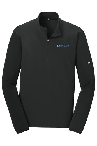 Nike Golf Dri-FIT Fabric Mix 1/2-Zip Cover-Up image thumbnail