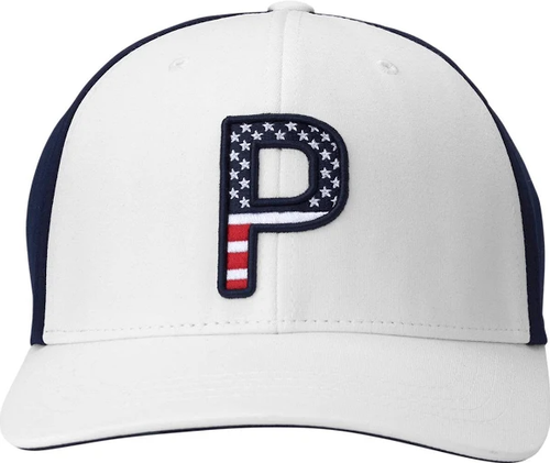 PUMA Men's Pars & Stripes Snapback Golf Hat image thumbnail