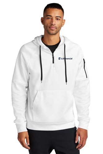 Nike Therma-FIT Pocket 1/4-Zip Fleece Hoodie image thumbnail
