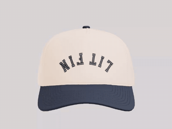 Image of Richardson Full Fabric 5-Panel Champ Lit Arch Reversed