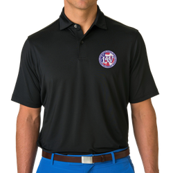 Image of USA Tournament Solid Tech Jersey Polo (QS)
