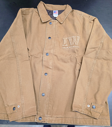 Image of Embossed Canvas Work Jacket