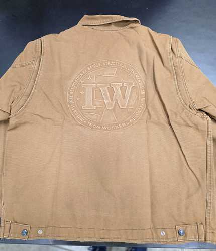 Embossed Canvas Work Jacket image thumbnail