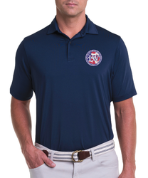 Image of Navy F&G USA Tourn.Tech Jersey Solid Polo