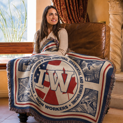 Image of Custom Woven Tapestry Blanket (QS)
