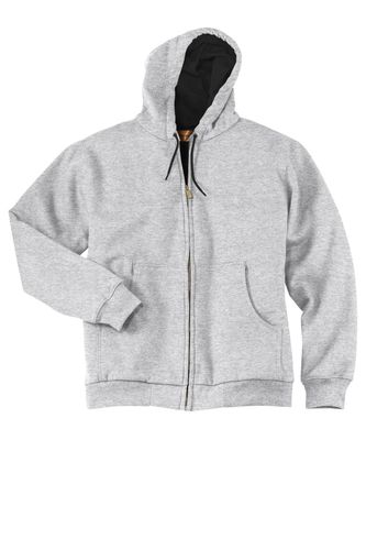 CornerStone - Heavyweight Full-Zip Hooded Sweatshirt with Thermal Lining. CS620 image thumbnail
