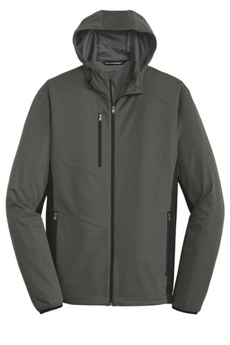 Port Authority Active Hooded Soft Shell Jacket. J719 image thumbnail
