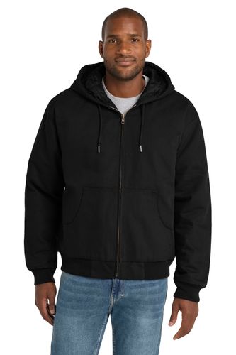 CornerStone Tall Duck Cloth Hooded Work Jacket. TLJ763H image thumbnail
