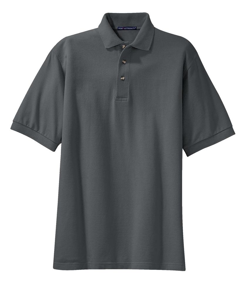 Port Authority Tall Heavyweight Cotton Pique Polo. TLK420 primary image