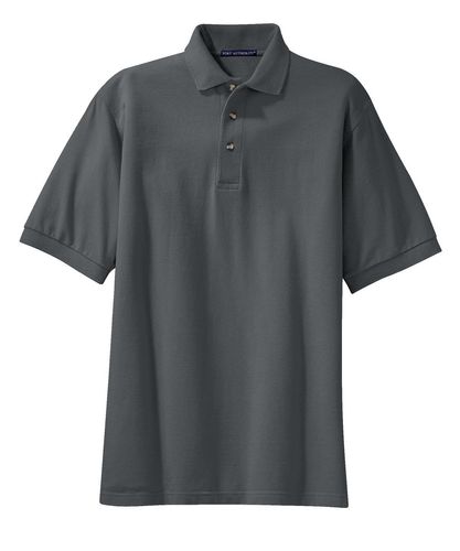 Port Authority Tall Heavyweight Cotton Pique Polo. TLK420 image thumbnail