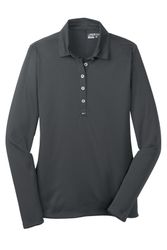 Image of Nike Ladies Long Sleeve Dri-FIT Stretch Tech Polo. 545322
