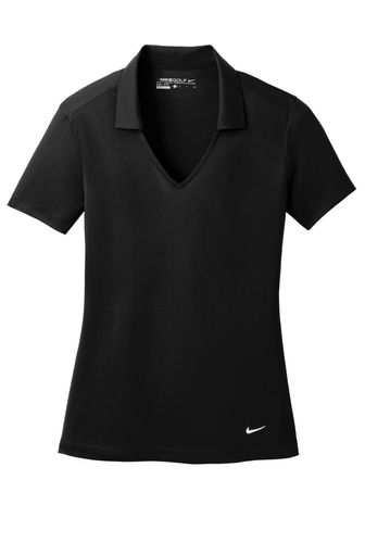 Nike Ladies Dri-FIT Vertical Mesh Polo. 637165 image thumbnail