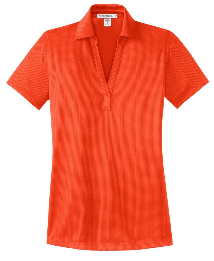 Port Authority Ladies Performance Fine Jacquard Polo. L528 primary image