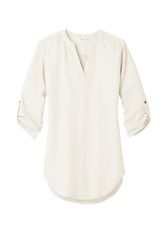 Image of Port Authority Ladies 3/4-Sleeve Tunic Blouse. LW701