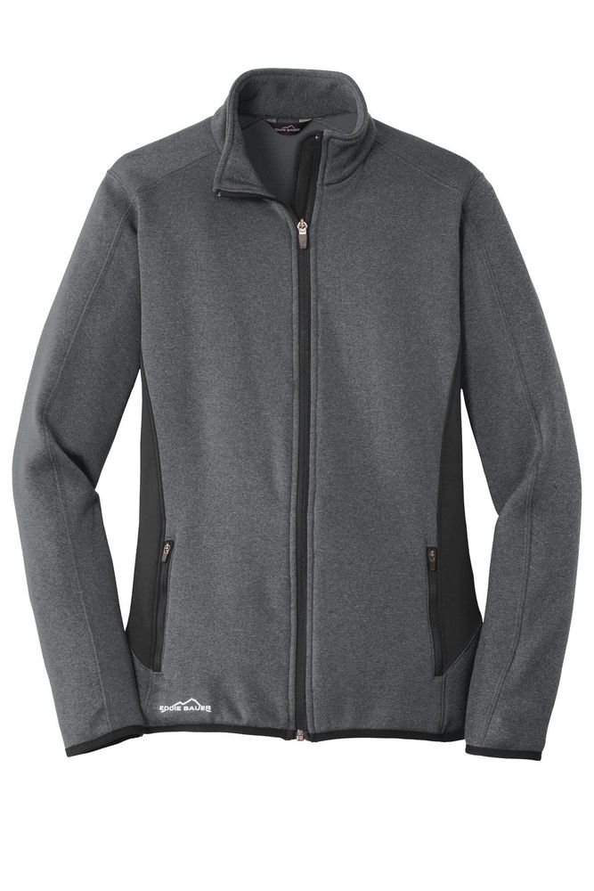 Eddie Bauer Women's Full-Zip Heather Stretch Fleece Jacket. EB239 primary image