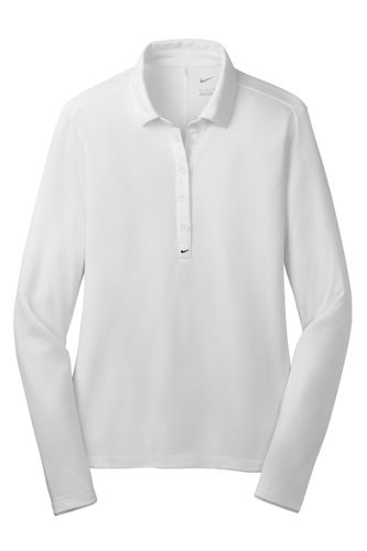 Nike Ladies Long Sleeve Dri-FIT Stretch Tech Polo. 545322 image thumbnail