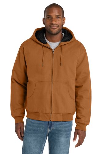CornerStone Tall Duck Cloth Hooded Work Jacket. TLJ763H image thumbnail