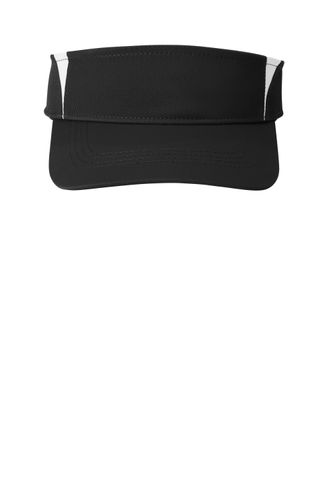 Sport-Tek Dry Zone Colorblock Visor. STC13 image thumbnail