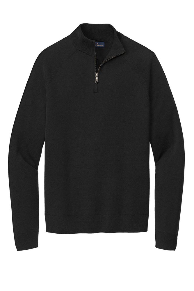 Brooks Brothers Cotton Stretch 1/4-Zip Sweater primary image