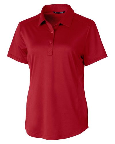 Cutter & Buck Prospect Eco Textured Stretch Recycled Womens Short Sleeve Polo image thumbnail