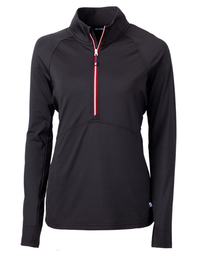Cutter & Buck Adapt Eco Knit Stretch Recycled Womens Half Zip Pullover primary image