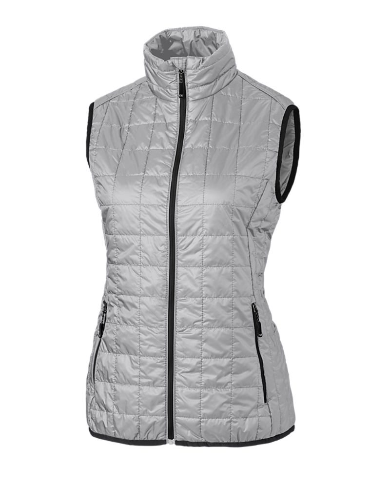 Cutter & Buck Rainier PrimaLoft Womens Eco Insulated Full Zip Puffer Vest primary image