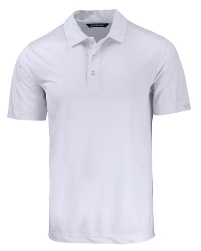 Cutter & Buck Prospect Eco Textured Stretch Recycled Mens Short Sleeve Polo image thumbnail