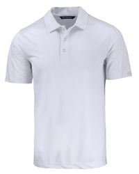 Image of Cutter & Buck Prospect Eco Textured Stretch Recycled Mens Short Sleeve Polo