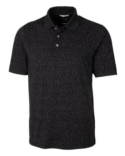 Cutter & Buck Advantage Tri-Blend Space Dye Mens Polo image thumbnail