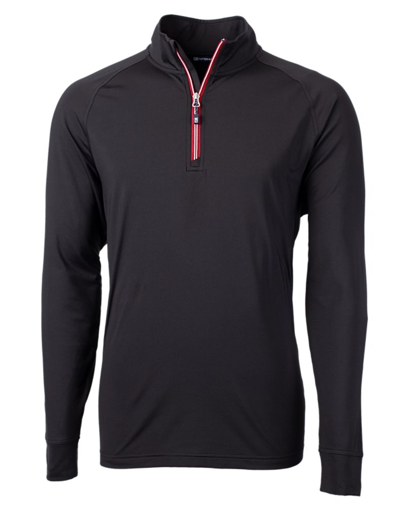Cutter & Buck Adapt Eco Knit Stretch Recycled Mens Quarter Zip Pullover primary image