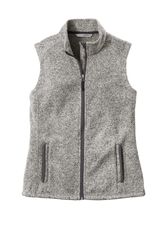 Image of Port Authority Ladies Sweater Fleece Vest