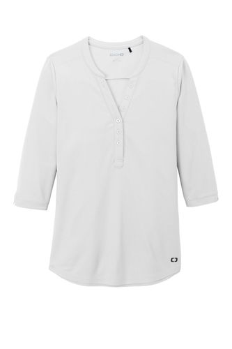 OGIO Ladies Jewel Henley image thumbnail