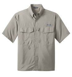Image of Eddie Bauer - Short Sleeve Performance Fishing Shirt 