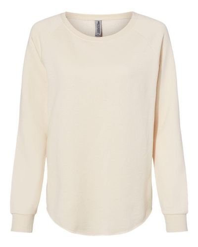 Women's California Wave Wash Crewneck Sweatshirt image thumbnail