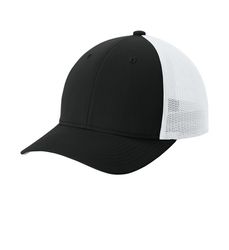 Image of Sport-Tek Stretch-Tek Mesh Back Cap - Embroidery