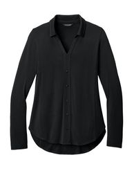 Image of Port Authority Women's Luxe Knit Button Tunic 