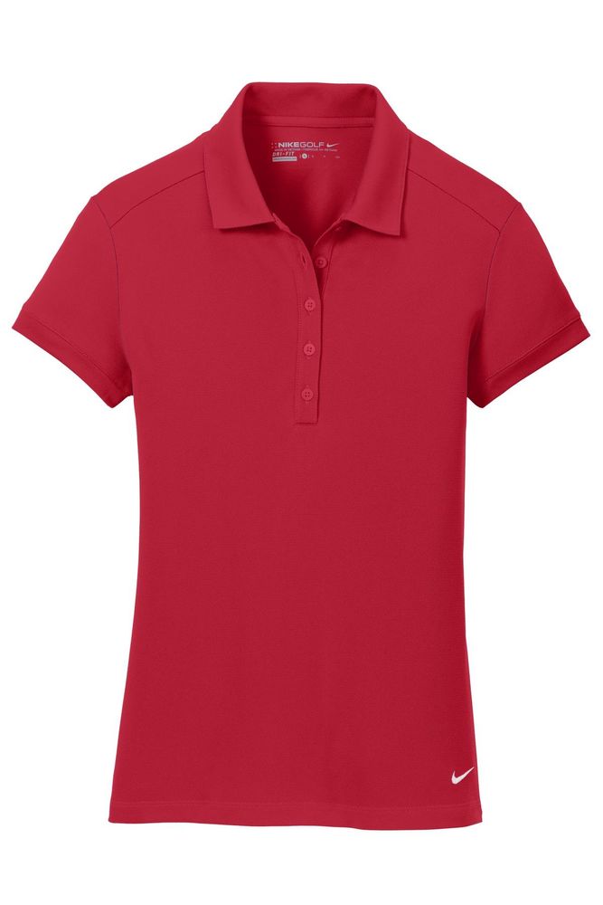 Nike Ladies Dri-FIT Solid Icon Pique Modern Fit Polo primary image