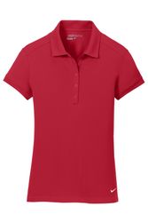 Image of Nike Ladies Dri-FIT Solid Icon Pique Modern Fit Polo