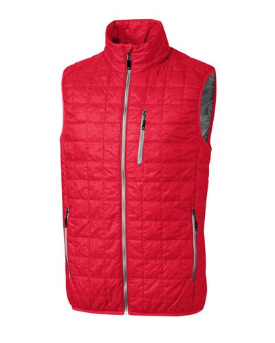 Cutter & Buck Rainier PrimaLoft® Mens Eco Insulated Full Zip Puffer Vest Big & Tall image thumbnail